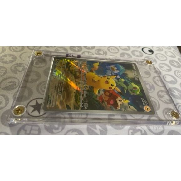 Pokémon TCG Pikachu Scarlet & Violet Paldea Evolved SVP 027 Black Star Promo - Picture 5 of 7